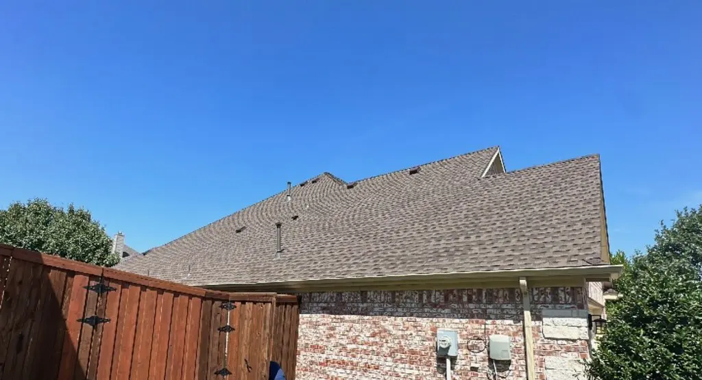 Completed roof replacement project in Kirksville